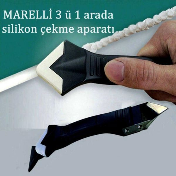 El aletleri | Marelli CLEAN 3 ü 1 arada silikon çıkarıcı + kazıyıcı + düzeltici silikon çekme aparatı | SILIKONCEK | 